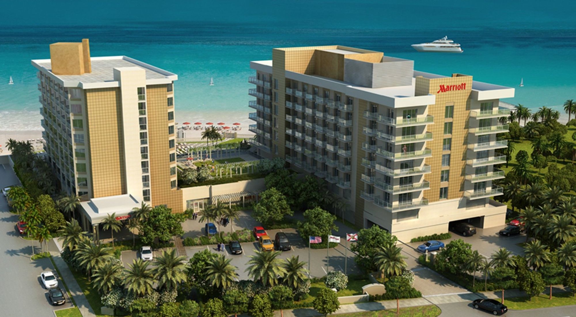 Fort Lauderdale Marriott Pompano Beach Resort And Spa Bagian luar foto